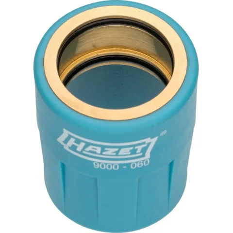 Hazet safety coupling 9000-060, 1/4 (blue, for compressed air hose)