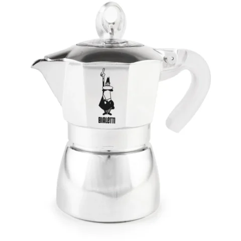 Bialetti Cafetiera Moka Dama Pure Ice 3TZ 0.18L Argintiu