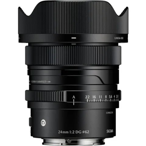 Sigma Obiectiv Foto Mirrorless Montura E 24mm F2 DG Black