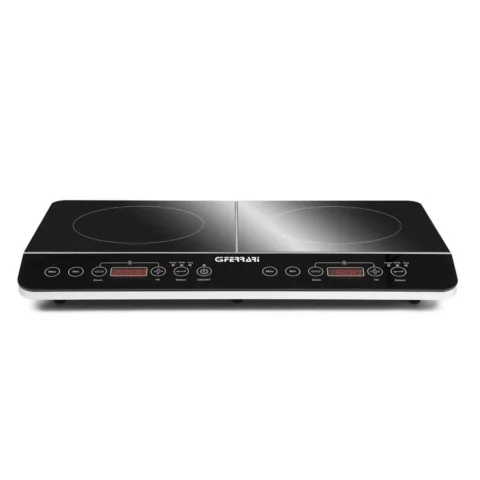 G3Ferrari Plita cu inductie dubla Hi-Tech Chef afisaj digital 2000W plus 1500W 2 zone de gatit