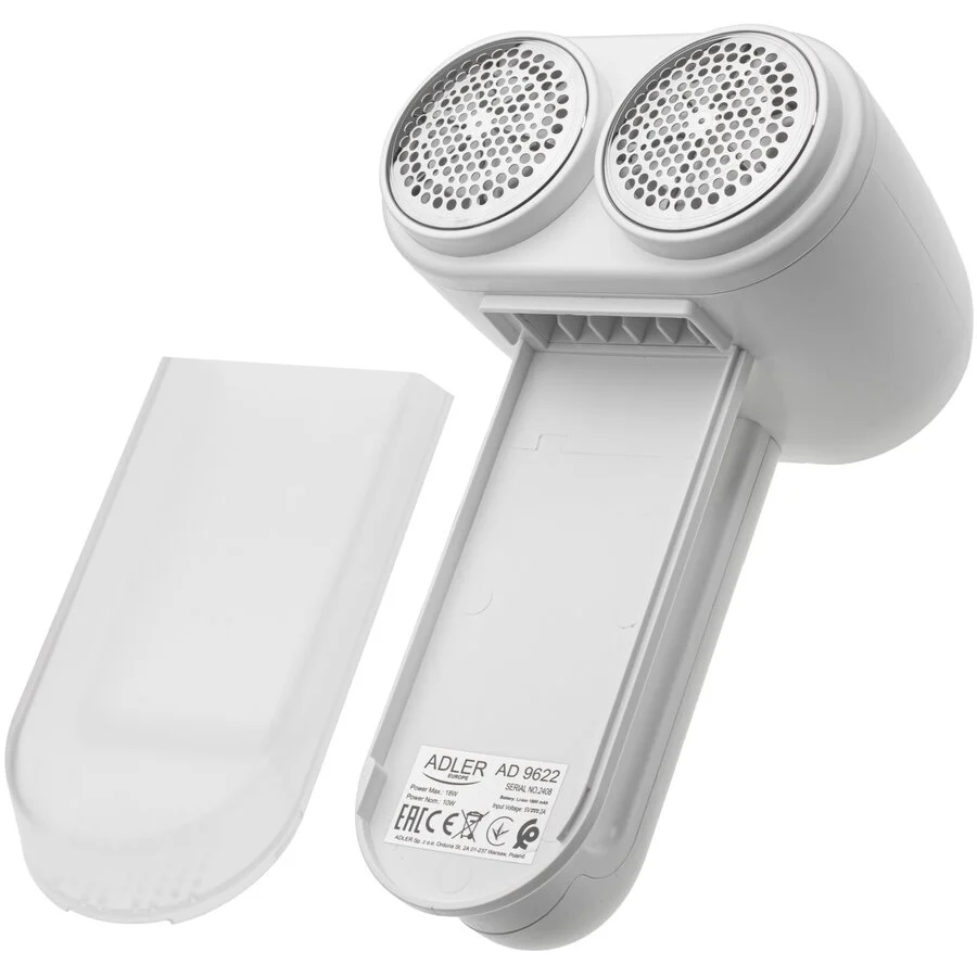 Adler Aparat de Scame 18W Autonomie 2h Baterie Li-Ion 1800mAh LCD Alb
