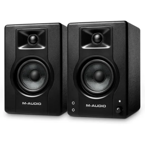 M-AUDIO Set Boxe Active BX3 Putere Maxima 120W / RMS 2 x 25W Negru