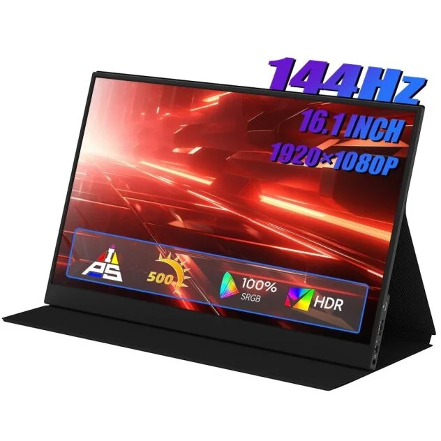 Zeuslap Monitor P16A 144Hz Full HD IPS 16.1inch Negru