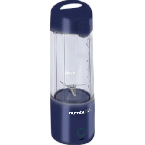 nutribullet Blender Portable Blender NBP003NBL (dark blue, battery-operated, 0.475 liters)