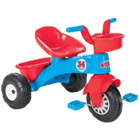 PILSAN Tricicleta Atom 3+ Ani Albastru-Rosu