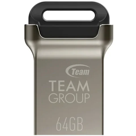 Team Group Memorie USB C162 64GB USB A 3.2 Gen1 Argintiu Negru
