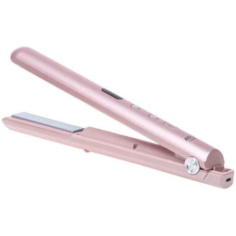 Adler Placa de Indreptat Parul AD 2327 3 Setari de Temperatura Afisaj LED Incarcare USB Roz