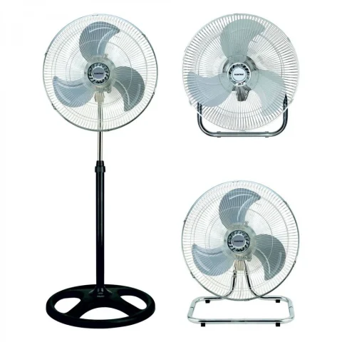 Albatros Ventilator de camera 3 in1 V45Trio 3 trepte de viteza Negru/Argintiu
