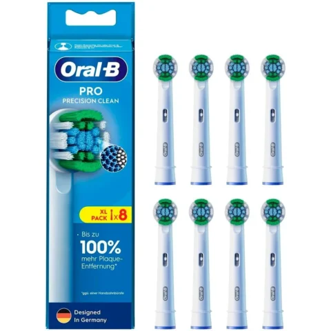 Braun Set Capete de Rezerva pentru Periuta Electrica Oral-B Pro Precision Clean 8 Bucati