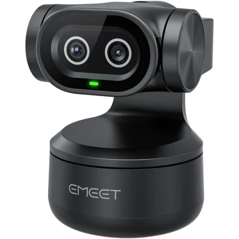 Emeet Camera Web Duala Pixy Senzor Sony Rezolutie 4K UHD Negru