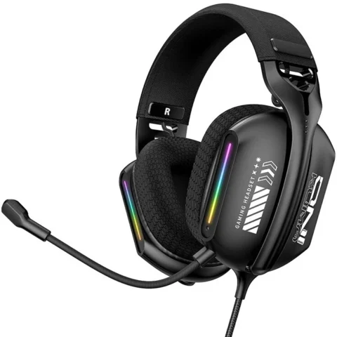 Onikuma Casti Gaming cu Fir X12 USB / 3.5MM Negru