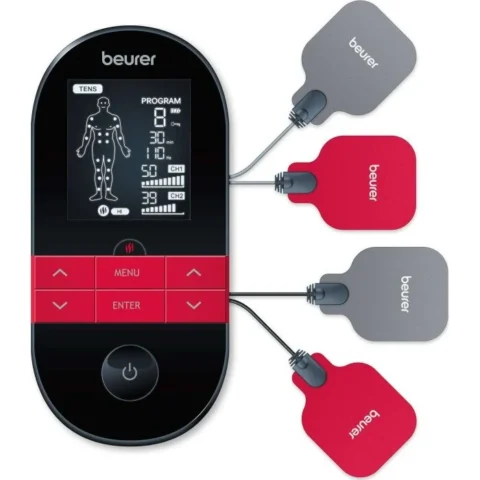 Beurer Digital TENS / EMS EM 59 Heat, massager (black / red) Beurer Digital TENS / EMS EM 59 Heat, massager (black / red)