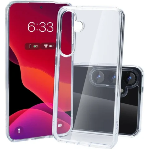 Nevox GPS StyleShell SHOCKFlex, mobile phone case (transparent, Samsung Galaxy S25 Plus)