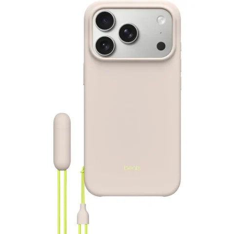 Apple GPS Beats Kickstand Case with MagSafe and Camera Control, beige, iPhone 17 Pro