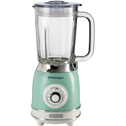 Ariete Blender vintage glass mug, stand mixer (light green/cream)