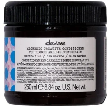 Davines Balsam Nuantator Alchemic Creative #Marine Blue pentru Par Blond sau Decolorat 250 ml