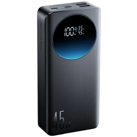 Joyroom Acumulator extern JR-PBF02 Pro, 20000 mAh, 45W, 3A, 2x USB-C, 2x USB-A, Negru