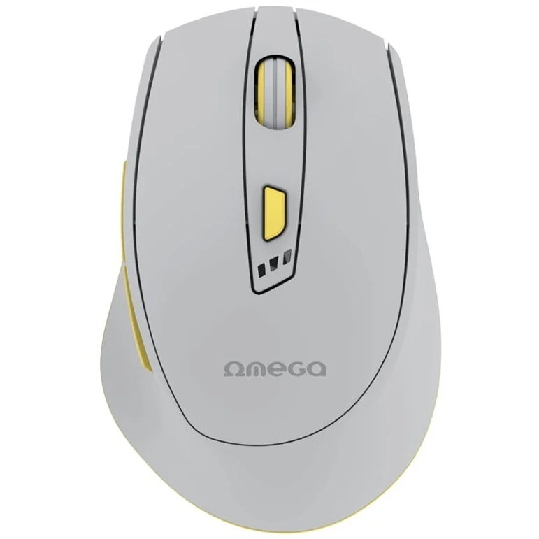Omega Mouse Wireless USB-C Grey