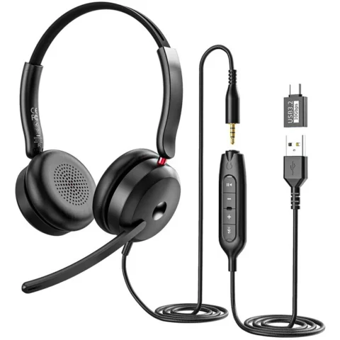 Onikuma Casti cu Microfon X81 USB / USB-C / 3.5MM Negru