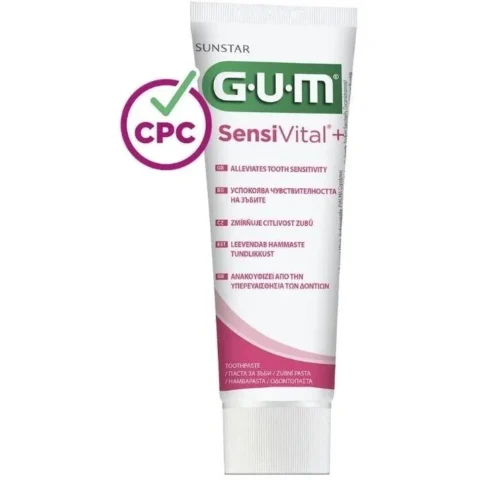 Pasta de Dinti GUM6070 SensiVital PLUS 75ml Pasta de Dinti GUM6070 SensiVital PLUS 75ml