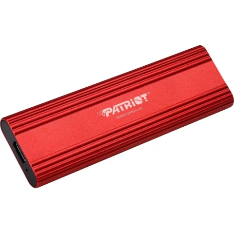 Patriot Hard disk Transporter Lite SSD 512 GB, External SSD (red, USB-C 3.2 Gen 2 (10 Gbit/s))