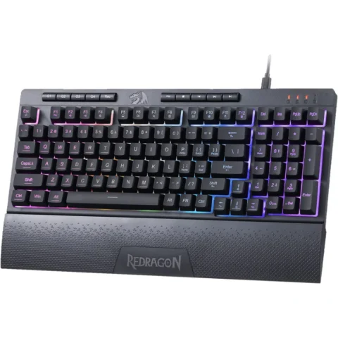 Redragon Tastatura Gaming Shiva Neagra Iluminare RGB