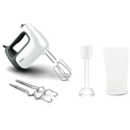Tefal Mixer de Mana HT461138 Prep’Mix Putere 500W 5 Viteze Alb