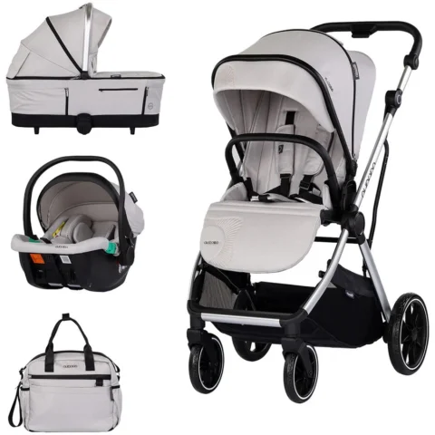 Chipolino Carucior Aurora 3 in 1 Platinum