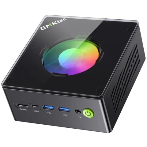 GMKtec Mini PC K11 AMD Ryzen 9 8945HS 32GB 1TB SSD Windows 11 Pro Black