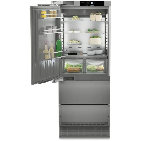 Liebherr Combina Frigorifica ECBNe 7871 39dB 402L Clasa E Bio Fresh No Frost Gri