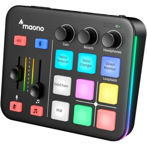 maono Mixer Audio si Placa de Sunet G1 Neo Negru