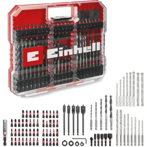 Einhell-KWB XL-CASE impact bit and drill set, 95 pieces, drill & bit set