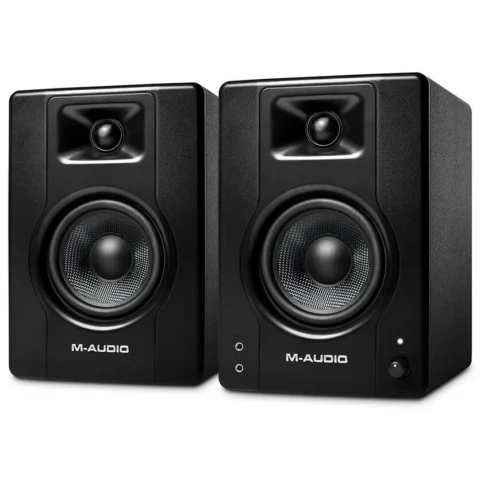 M-AUDIO Set Boxe Active BX4 Putere Maxima 120W / RMS 50W Negru