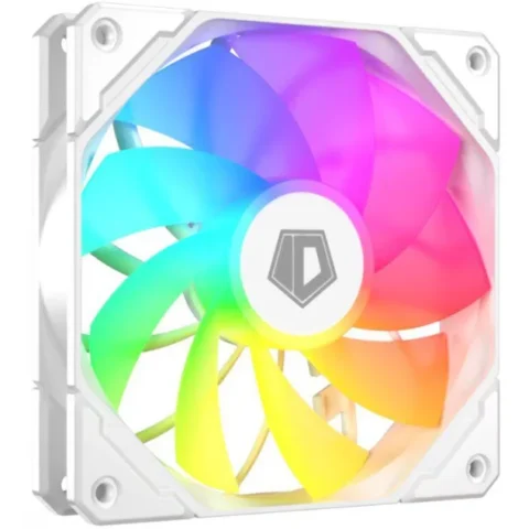 ID-Cooling Ventilator TF 12025 Pro Reverse 120mm Alb Iluminare ARGB