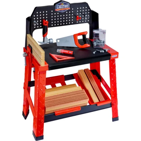 MGA Entertainment Jucarie Little Tikes Constructii Creative Banc De Lucru Unealta Pentru Copii