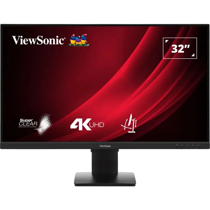 Viewsonic Monitor LED VG3208-4K 31.5 inch UHD 4K VA 4ms 60Hz Black
