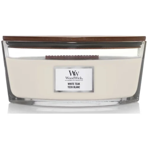 WoodWick Lumanare Parfumata 5038581062129 White Teak