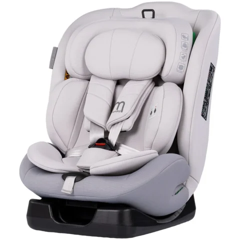 Chipolino Scaun Auto Copii Mondial I-Size 40-150CM Varsta 0 – 12 Ani Maxim 36KG Gri