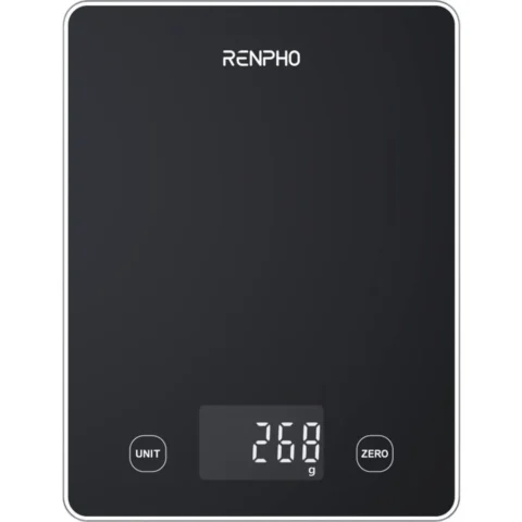 Renpho Cantar de bucatarie Calibra 1L Digital Kitchen Scale Black