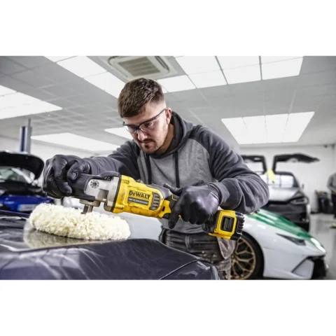 DeWALT Polizor cordless rotary polisher DCM849N-XJ, 18 volts (yellow/black, without battery and charger)