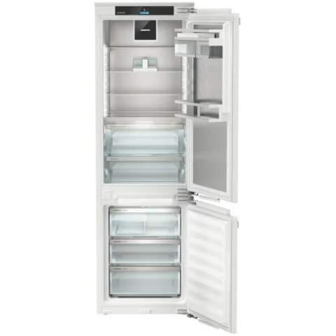 Liebherr Combina Frigorifica ICBNci 5183 Incorporabil Peak BioFresh NoFrost 246L 33dB Clasa C Argintiu