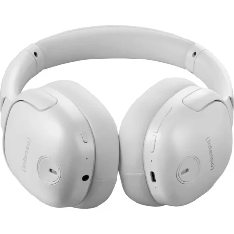 Intenso Casti O400HA (white, Bluetooth 5.3, jack, ANC)