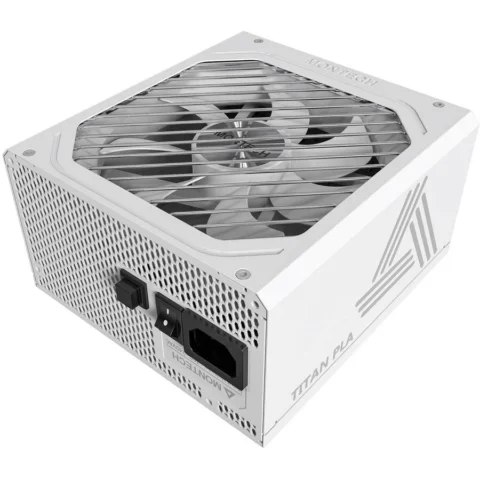 Montech Sursa Titan PLA 1000W 80 PLUS Cybenetics Platinum Alb
