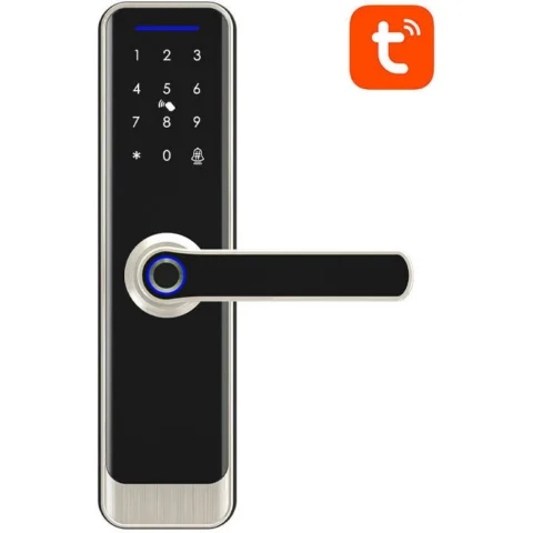 Avatto Senzori ZSDL-A270-S-ALI-6072, ZigBee, Control Tuya Smart / SmartLife, Amprenta, Digital Lock, IP55, Silver