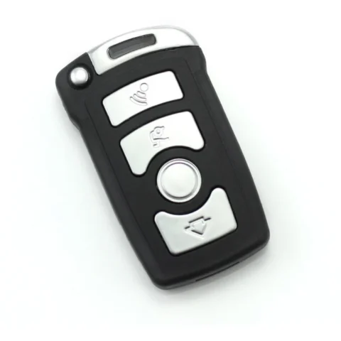 Carguard Carcasa pentru Cheie BMW SMART cu Lama de Urgenta Negru Carguard Carcasa pentru Cheie BMW SMART cu Lama de Urgenta Negru