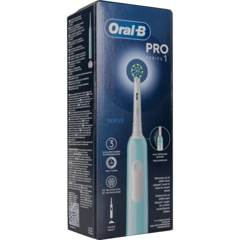Braun Periuta de Dinti Electrica Oral-B Pro 1 Cross Action Caribbean Blue