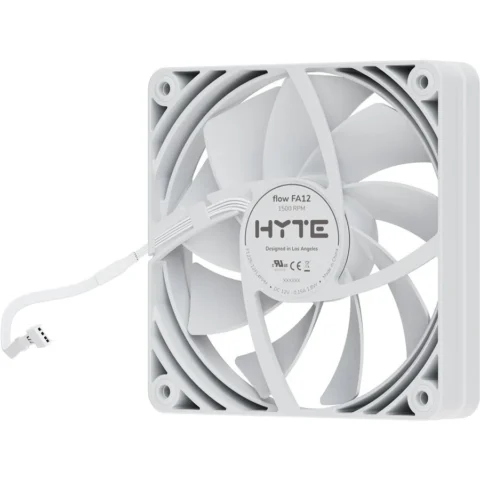 HYTE Ventilator FA12, white case fan, 4-pack, 120 mm