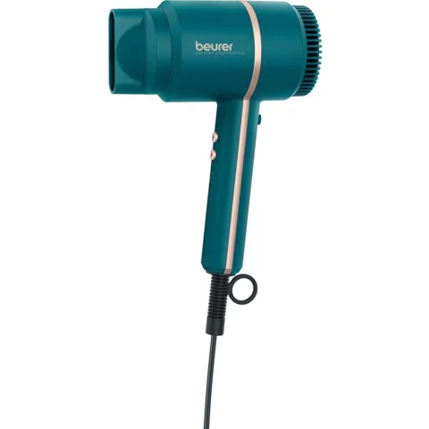 Beurer Uscator de Par HC 35, hair dryer (petrol/gold, Ocean)