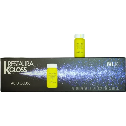 Hairconcept Professional Tratament pentru Par Acid Gloss Restaura K Concept dupa Operatiuni Chimice 8 x 12ML