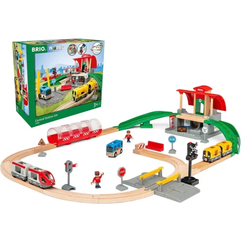 Ravensburger BRIO Large City Train Station Set